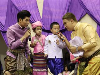 งานรดน้ำดำหัวผู้บริหาร,มหาวิทยาลัยพะเยา,ประจำปี,2561