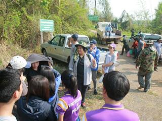 มหาวิทยาลัยพะเยาจัดกิจกรรม,“พัฒนาอ่างเก็บน้ำห้วยนาปอย”,ภายใต้โครงการจิตอาสามหาวิทยาลัยเพื่อชุมชน