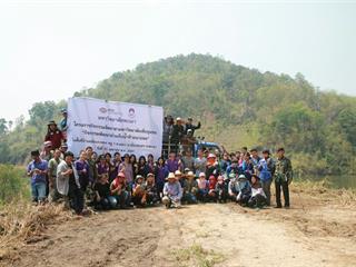 มหาวิทยาลัยพะเยาจัดกิจกรรม,“พัฒนาอ่างเก็บน้ำห้วยนาปอย”,ภายใต้โครงการจิตอาสามหาวิทยาลัยเพื่อชุมชน