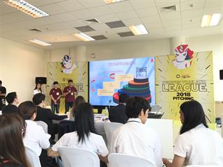 “ทีมสตาร์ทอัพจากมหาวิทยาลัยพะเยา,ขึ้นเวที,STARTUP,Thailand,2018,:,Northern,@,Chiang,Mai”