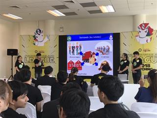 “ทีมสตาร์ทอัพจากมหาวิทยาลัยพะเยา,ขึ้นเวที,STARTUP,Thailand,2018,:,Northern,@,Chiang,Mai”