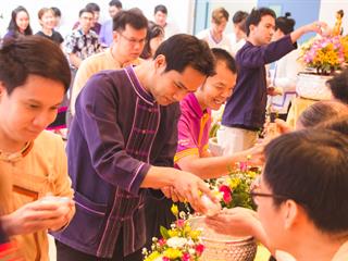 สุขสะหรี,ปี๋ใหม่เมืองและทำบุญคณะศิลปศาสตร์,มหาวิทยาลัยพะเยา,๒๕๖๑