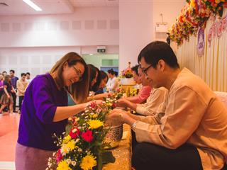 สุขสะหรี,ปี๋ใหม่เมืองและทำบุญคณะศิลปศาสตร์,มหาวิทยาลัยพะเยา,๒๕๖๑
