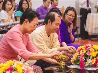 สุขสะหรี,ปี๋ใหม่เมืองและทำบุญคณะศิลปศาสตร์,มหาวิทยาลัยพะเยา,๒๕๖๑