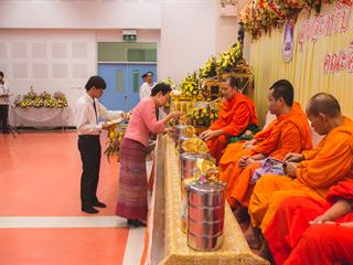 สุขสะหรี,ปี๋ใหม่เมืองและทำบุญคณะศิลปศาสตร์,มหาวิทยาลัยพะเยา,๒๕๖๑