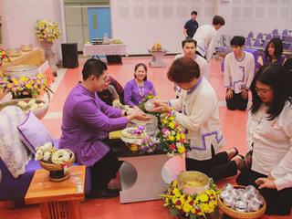 สุขสะหรี,ปี๋ใหม่เมืองและทำบุญคณะศิลปศาสตร์,มหาวิทยาลัยพะเยา,๒๕๖๑