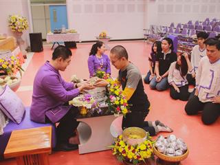 สุขสะหรี,ปี๋ใหม่เมืองและทำบุญคณะศิลปศาสตร์,มหาวิทยาลัยพะเยา,๒๕๖๑