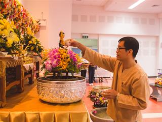 สุขสะหรี,ปี๋ใหม่เมืองและทำบุญคณะศิลปศาสตร์,มหาวิทยาลัยพะเยา,๒๕๖๑