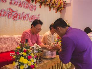 สุขสะหรี,ปี๋ใหม่เมืองและทำบุญคณะศิลปศาสตร์,มหาวิทยาลัยพะเยา,๒๕๖๑