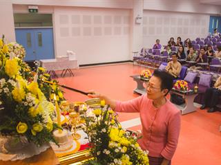 สุขสะหรี,ปี๋ใหม่เมืองและทำบุญคณะศิลปศาสตร์,มหาวิทยาลัยพะเยา,๒๕๖๑