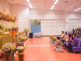 สุขสะหรี,ปี๋ใหม่เมืองและทำบุญคณะศิลปศาสตร์,มหาวิทยาลัยพะเยา,๒๕๖๑