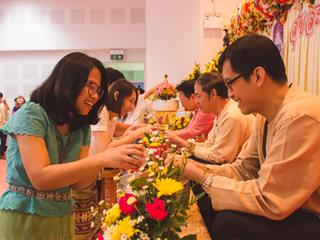 สุขสะหรี,ปี๋ใหม่เมืองและทำบุญคณะศิลปศาสตร์,มหาวิทยาลัยพะเยา,๒๕๖๑