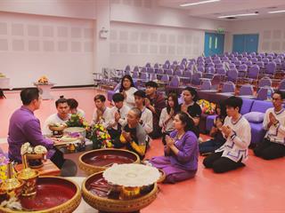 สุขสะหรี,ปี๋ใหม่เมืองและทำบุญคณะศิลปศาสตร์,มหาวิทยาลัยพะเยา,๒๕๖๑