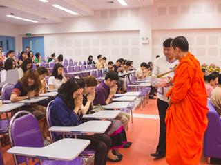 สุขสะหรี,ปี๋ใหม่เมืองและทำบุญคณะศิลปศาสตร์,มหาวิทยาลัยพะเยา,๒๕๖๑