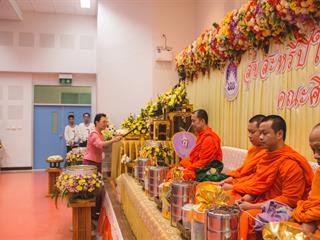 สุขสะหรี,ปี๋ใหม่เมืองและทำบุญคณะศิลปศาสตร์,มหาวิทยาลัยพะเยา,๒๕๖๑