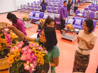 สุขสะหรี,ปี๋ใหม่เมืองและทำบุญคณะศิลปศาสตร์,มหาวิทยาลัยพะเยา,๒๕๖๑