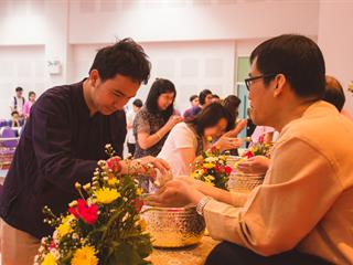 สุขสะหรี,ปี๋ใหม่เมืองและทำบุญคณะศิลปศาสตร์,มหาวิทยาลัยพะเยา,๒๕๖๑
