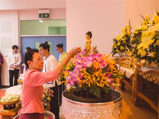 สุขสะหรี,ปี๋ใหม่เมืองและทำบุญคณะศิลปศาสตร์,มหาวิทยาลัยพะเยา,๒๕๖๑