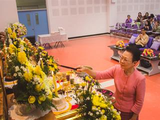 สุขสะหรี,ปี๋ใหม่เมืองและทำบุญคณะศิลปศาสตร์,มหาวิทยาลัยพะเยา,๒๕๖๑