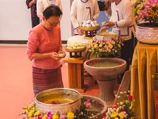 สุขสะหรี,ปี๋ใหม่เมืองและทำบุญคณะศิลปศาสตร์,มหาวิทยาลัยพะเยา,๒๕๖๑