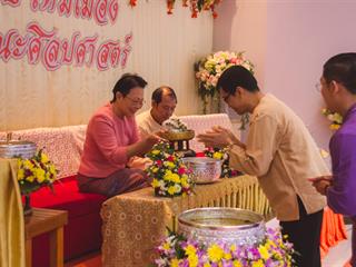 สุขสะหรี,ปี๋ใหม่เมืองและทำบุญคณะศิลปศาสตร์,มหาวิทยาลัยพะเยา,๒๕๖๑