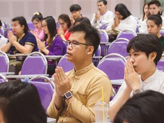 สุขสะหรี,ปี๋ใหม่เมืองและทำบุญคณะศิลปศาสตร์,มหาวิทยาลัยพะเยา,๒๕๖๑