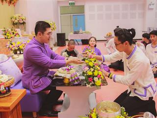 สุขสะหรี,ปี๋ใหม่เมืองและทำบุญคณะศิลปศาสตร์,มหาวิทยาลัยพะเยา,๒๕๖๑