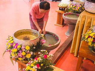 สุขสะหรี,ปี๋ใหม่เมืองและทำบุญคณะศิลปศาสตร์,มหาวิทยาลัยพะเยา,๒๕๖๑