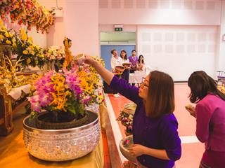 สุขสะหรี,ปี๋ใหม่เมืองและทำบุญคณะศิลปศาสตร์,มหาวิทยาลัยพะเยา,๒๕๖๑