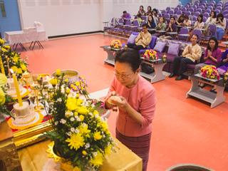 สุขสะหรี,ปี๋ใหม่เมืองและทำบุญคณะศิลปศาสตร์,มหาวิทยาลัยพะเยา,๒๕๖๑