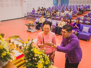 สุขสะหรี,ปี๋ใหม่เมืองและทำบุญคณะศิลปศาสตร์,มหาวิทยาลัยพะเยา,๒๕๖๑