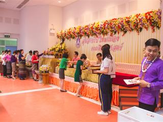 สุขสะหรี,ปี๋ใหม่เมืองและทำบุญคณะศิลปศาสตร์,มหาวิทยาลัยพะเยา,๒๕๖๑