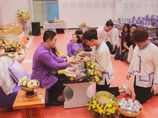 สุขสะหรี,ปี๋ใหม่เมืองและทำบุญคณะศิลปศาสตร์,มหาวิทยาลัยพะเยา,๒๕๖๑