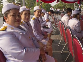 คณะทันตแพทยศาสตร์ร่วมงานพิธีวางพวงมาลาถวายราชสักการะพระบรมราชานุสาวรีย์สมเด็จพระนเรศวรมหาราช,