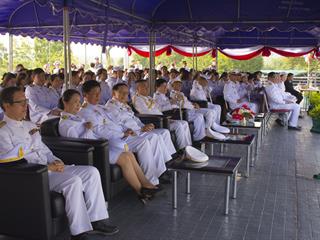 คณะทันตแพทยศาสตร์ร่วมงานพิธีวางพวงมาลาถวายราชสักการะพระบรมราชานุสาวรีย์สมเด็จพระนเรศวรมหาราช,