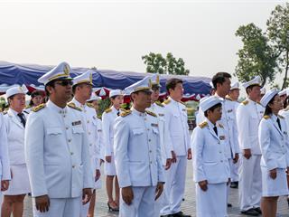 มหาวิทยาลัยพะเยา,นำโดย,ศาสตราจารย์พิเศษ,ดร.มณฑล,สงวนเสริมศรี,อธิการบดีมหาวิทยาลัยพะเยา,พร้อมด้วยคณะผู้บริหาร,คณาจารย์,เจ้าหน้าที่,,เข้าร่วมพิธีวางพวงมาลาถวายราชสักการะ,วันคล้ายวันสวรรคตสมเด็จพระนเรศวรมหาราช,ประจำปี,2561,