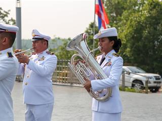 มหาวิทยาลัยพะเยา,นำโดย,ศาสตราจารย์พิเศษ,ดร.มณฑล,สงวนเสริมศรี,อธิการบดีมหาวิทยาลัยพะเยา,พร้อมด้วยคณะผู้บริหาร,คณาจารย์,เจ้าหน้าที่,,เข้าร่วมพิธีวางพวงมาลาถวายราชสักการะ,วันคล้ายวันสวรรคตสมเด็จพระนเรศวรมหาราช,ประจำปี,2561,