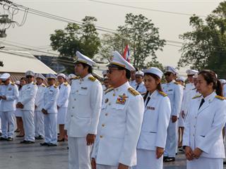 มหาวิทยาลัยพะเยา,นำโดย,ศาสตราจารย์พิเศษ,ดร.มณฑล,สงวนเสริมศรี,อธิการบดีมหาวิทยาลัยพะเยา,พร้อมด้วยคณะผู้บริหาร,คณาจารย์,เจ้าหน้าที่,,เข้าร่วมพิธีวางพวงมาลาถวายราชสักการะ,วันคล้ายวันสวรรคตสมเด็จพระนเรศวรมหาราช,ประจำปี,2561,