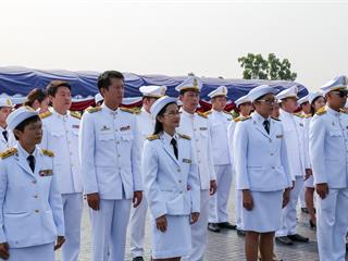 มหาวิทยาลัยพะเยา,นำโดย,ศาสตราจารย์พิเศษ,ดร.มณฑล,สงวนเสริมศรี,อธิการบดีมหาวิทยาลัยพะเยา,พร้อมด้วยคณะผู้บริหาร,คณาจารย์,เจ้าหน้าที่,,เข้าร่วมพิธีวางพวงมาลาถวายราชสักการะ,วันคล้ายวันสวรรคตสมเด็จพระนเรศวรมหาราช,ประจำปี,2561,