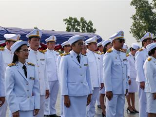 มหาวิทยาลัยพะเยา,นำโดย,ศาสตราจารย์พิเศษ,ดร.มณฑล,สงวนเสริมศรี,อธิการบดีมหาวิทยาลัยพะเยา,พร้อมด้วยคณะผู้บริหาร,คณาจารย์,เจ้าหน้าที่,,เข้าร่วมพิธีวางพวงมาลาถวายราชสักการะ,วันคล้ายวันสวรรคตสมเด็จพระนเรศวรมหาราช,ประจำปี,2561,