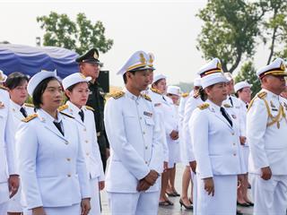 มหาวิทยาลัยพะเยา,นำโดย,ศาสตราจารย์พิเศษ,ดร.มณฑล,สงวนเสริมศรี,อธิการบดีมหาวิทยาลัยพะเยา,พร้อมด้วยคณะผู้บริหาร,คณาจารย์,เจ้าหน้าที่,,เข้าร่วมพิธีวางพวงมาลาถวายราชสักการะ,วันคล้ายวันสวรรคตสมเด็จพระนเรศวรมหาราช,ประจำปี,2561,