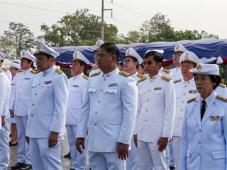 มหาวิทยาลัยพะเยา,นำโดย,ศาสตราจารย์พิเศษ,ดร.มณฑล,สงวนเสริมศรี,อธิการบดีมหาวิทยาลัยพะเยา,พร้อมด้วยคณะผู้บริหาร,คณาจารย์,เจ้าหน้าที่,,เข้าร่วมพิธีวางพวงมาลาถวายราชสักการะ,วันคล้ายวันสวรรคตสมเด็จพระนเรศวรมหาราช,ประจำปี,2561,