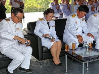 มหาวิทยาลัยพะเยา,นำโดย,ศาสตราจารย์พิเศษ,ดร.มณฑล,สงวนเสริมศรี,อธิการบดีมหาวิทยาลัยพะเยา,พร้อมด้วยคณะผู้บริหาร,คณาจารย์,เจ้าหน้าที่,,เข้าร่วมพิธีวางพวงมาลาถวายราชสักการะ,วันคล้ายวันสวรรคตสมเด็จพระนเรศวรมหาราช,ประจำปี,2561,