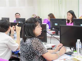 ผู้บริหาร,พบ,สาขาวิชา(สาขาวิชาภาษาจีน),ในการประชุมบุคลากรคณะศิลปศาสตร์,มหาวิทยาลัยพะเยา,,ครั้งที่,1/2561