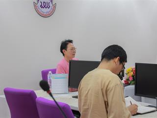 ผู้บริหาร,พบ,สาขาวิชา(สาขาวิชาภาษาจีน),ในการประชุมบุคลากรคณะศิลปศาสตร์,มหาวิทยาลัยพะเยา,,ครั้งที่,1/2561