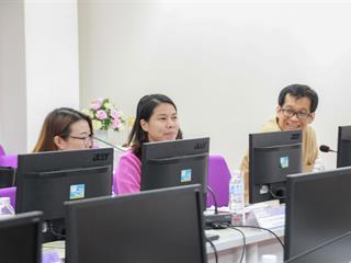 ผู้บริหาร,พบ,สาขาวิชา(สาขาวิชาภาษาจีน),ในการประชุมบุคลากรคณะศิลปศาสตร์,มหาวิทยาลัยพะเยา,,ครั้งที่,1/2561