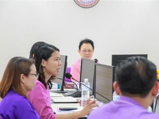 ผู้บริหาร,พบ,สาขาวิชา(สาขาวิชาภาษาจีน),ในการประชุมบุคลากรคณะศิลปศาสตร์,มหาวิทยาลัยพะเยา,,ครั้งที่,1/2561