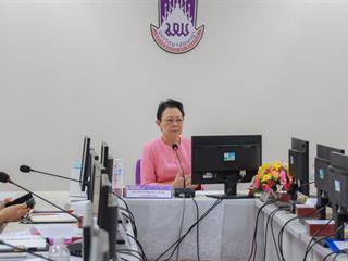 ผู้บริหาร,พบ,สาขาวิชา(สาขาวิชาภาษาจีน),ในการประชุมบุคลากรคณะศิลปศาสตร์,มหาวิทยาลัยพะเยา,,ครั้งที่,1/2561