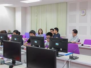 ผู้บริหาร,พบ,สาขาวิชา(สาขาวิชาภาษาจีน),ในการประชุมบุคลากรคณะศิลปศาสตร์,มหาวิทยาลัยพะเยา,,ครั้งที่,1/2561