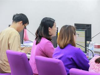 ผู้บริหาร,พบ,สาขาวิชา(สาขาวิชาภาษาจีน),ในการประชุมบุคลากรคณะศิลปศาสตร์,มหาวิทยาลัยพะเยา,,ครั้งที่,1/2561